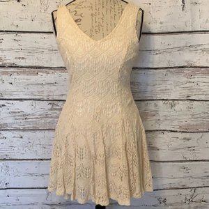 Bar III Crete Sand Dollar Mini Sleeveless Dress XS